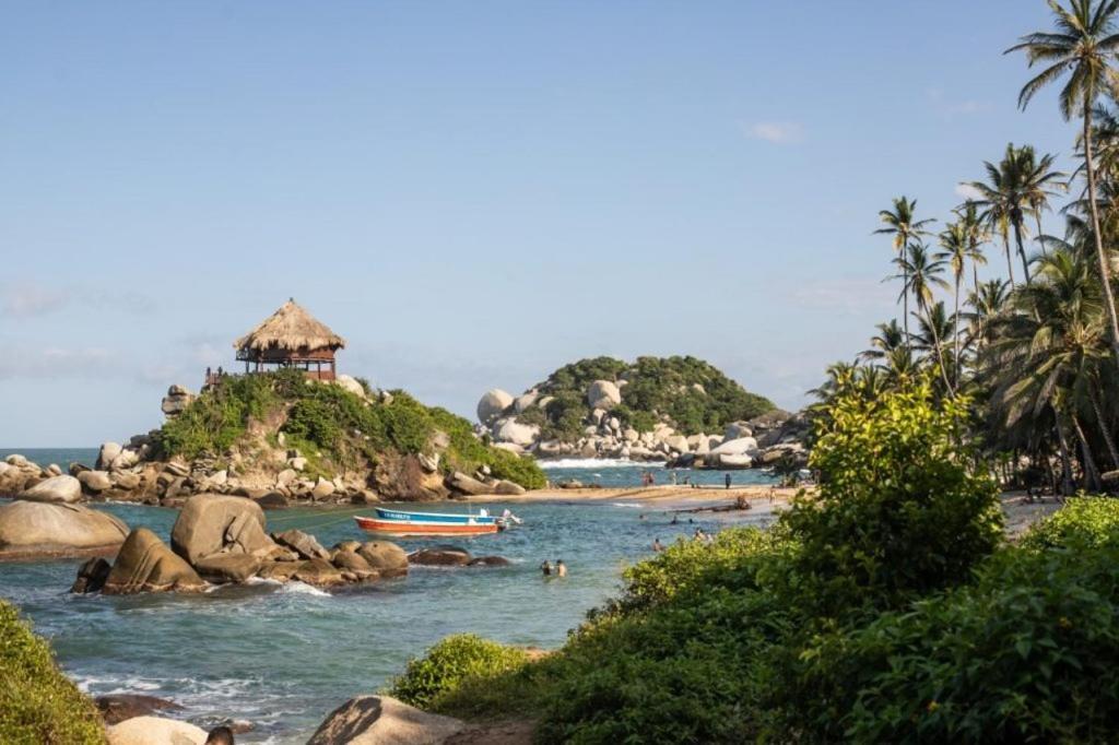 Bed and Breakfast Colibri Parque Tayrona Dentro Del Parque Nacional Tayrona Эль-Саино Экстерьер фото